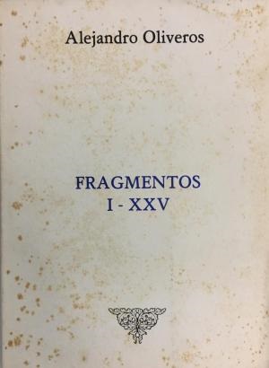 Fragmentos I - XXV